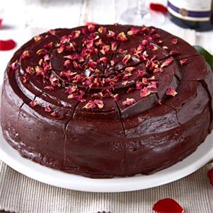 Gluten Free Beetroot Chocolate Fudge Cake