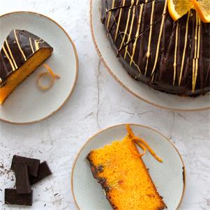 Sticky Chocolate Orange Cake