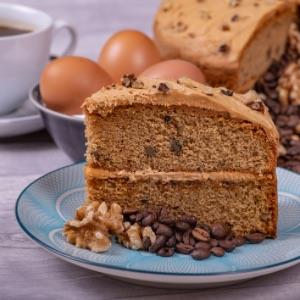 Coffee & Walnut Cake