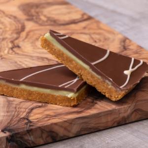 Classic Peppermint Slice Traybake