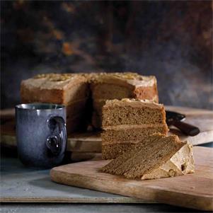 Coffee & Walnut Cake