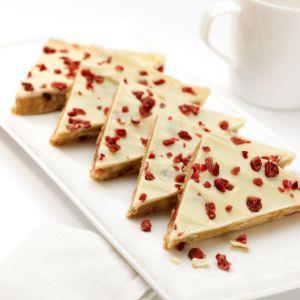 White Chocolate & Cranberry Tiffin