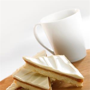 White Chocolate & Caramel Shortcake