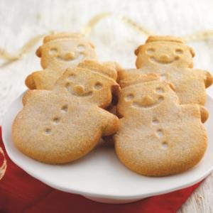 Christmas Vanilla Cookie Snowman