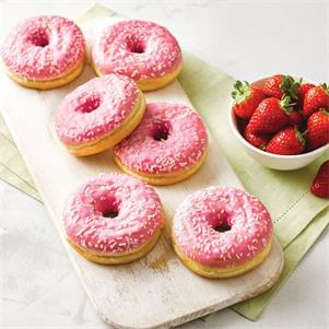 Pink Velvet Doughnut