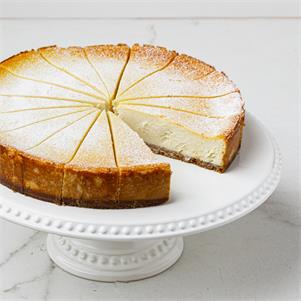 Pre-Cut Baked Vanilla Cheesecake