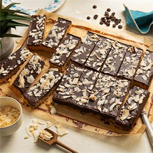 Chocolate & Coconut Flapjack