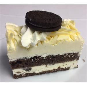 Cream & Cookies Slice with Oreo Biscuit