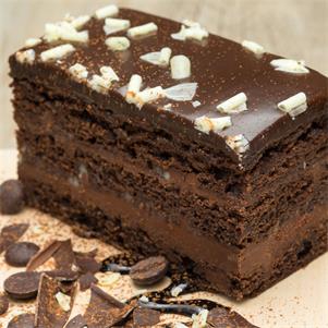 Chocolate Fudge Cake Slice (10/06/27)