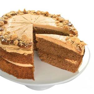 Gluten Free Speculoos Caramel Cake