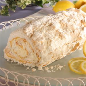 Lemon Roulade (uncut)