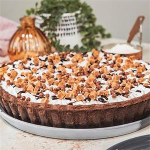 Toffee Flavour Crunch Pie