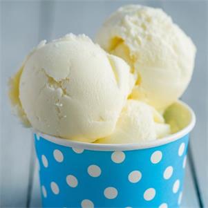 White Vanila Ice Cream