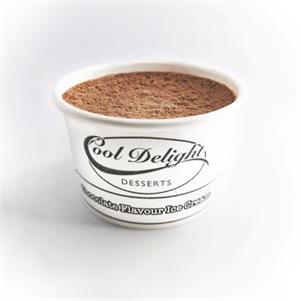 Chocolate Ice Cream in Eco Tubs