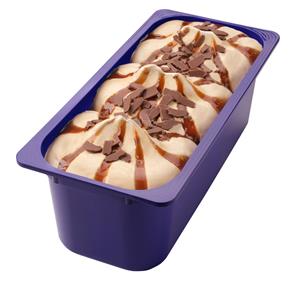 Dairy Milk Caramel Scooping Ice Cream