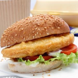 Breaded Chicken Burger