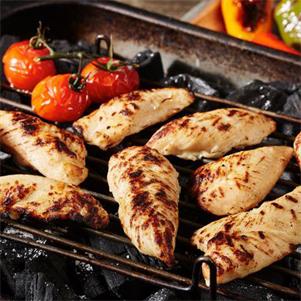 Fully Cooked Charcoal Chicken Mini Fillets