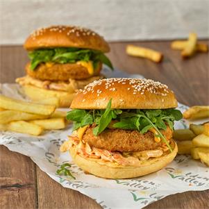 Breaded Chicken Burger 114g
