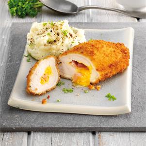 Raw Chicken Cordon Bleu (180-210g)