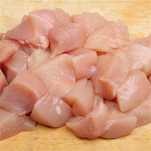 Raw Diced Chicken Breast & Thighs (20-25mm