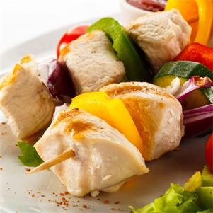 Raw Diced Chicken Breast