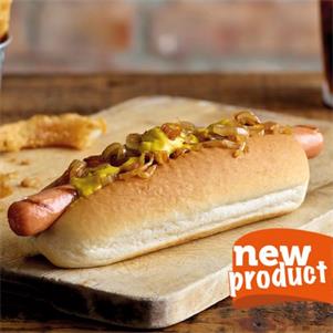 6.5" Top Sliced Hot Dog Rolls