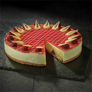 Strawberry & Prosecco Cheesecake
