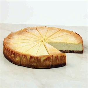 Pre-Cut Baked Vanilla Cheesecake