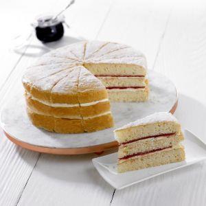 Triple Raspberry Victoria Sponge Cake